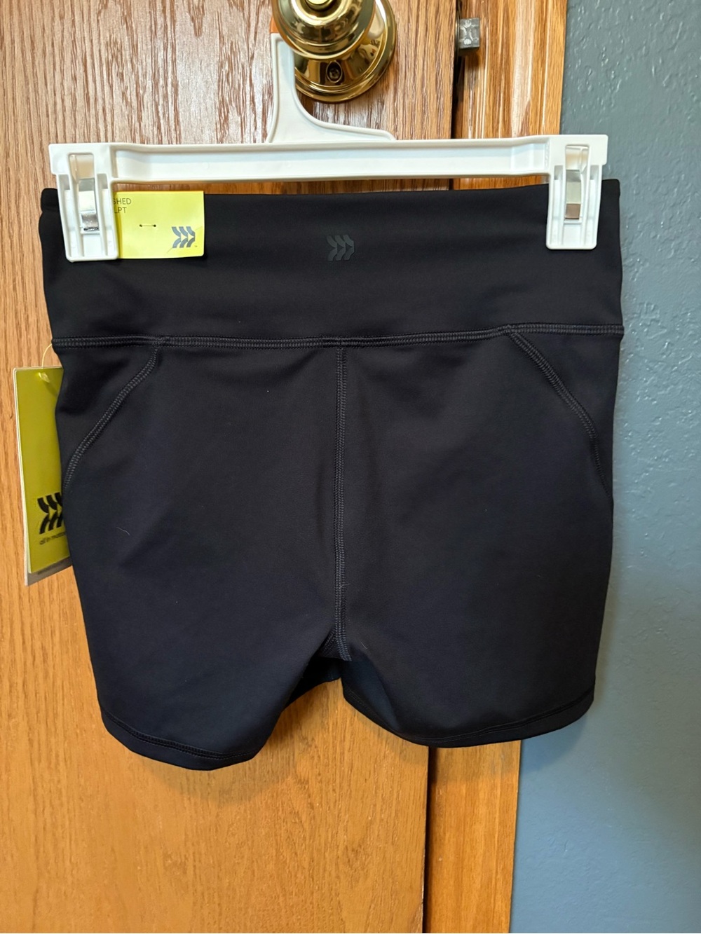 Target Black High-Waist Bike Shorts